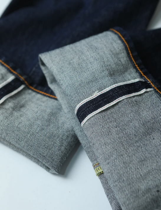 Men's Classic Raw Selvedge Denim Jeans - Image 3