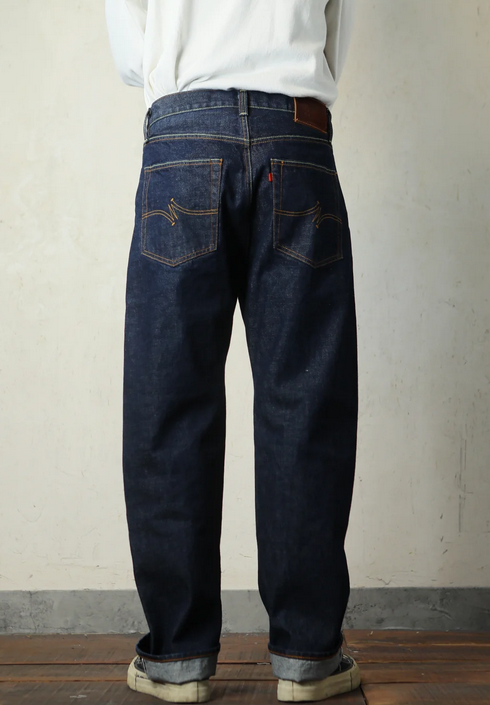 Men's Classic Raw Selvedge Denim Jeans - Image 4