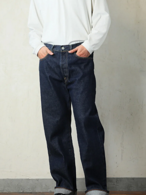 Men's Classic Raw Selvedge Denim Jeans